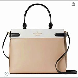 Staci Color Block Large Satchel